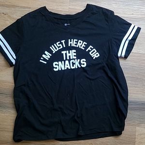 Tee shirt with writing